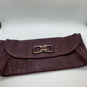 Lisk leather clutch purse bag